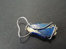blue imperial jasper stone pendant