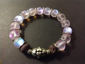 aurora borealis glass /druzy